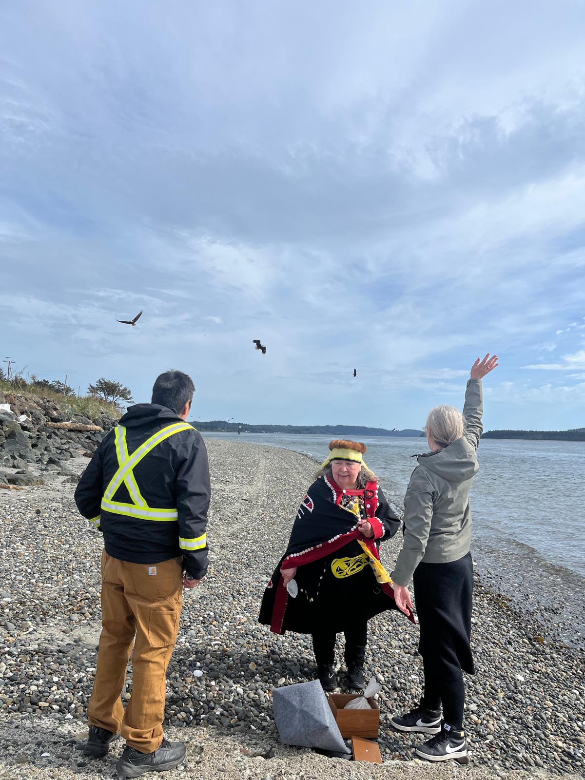 Spreading Jack's ashes